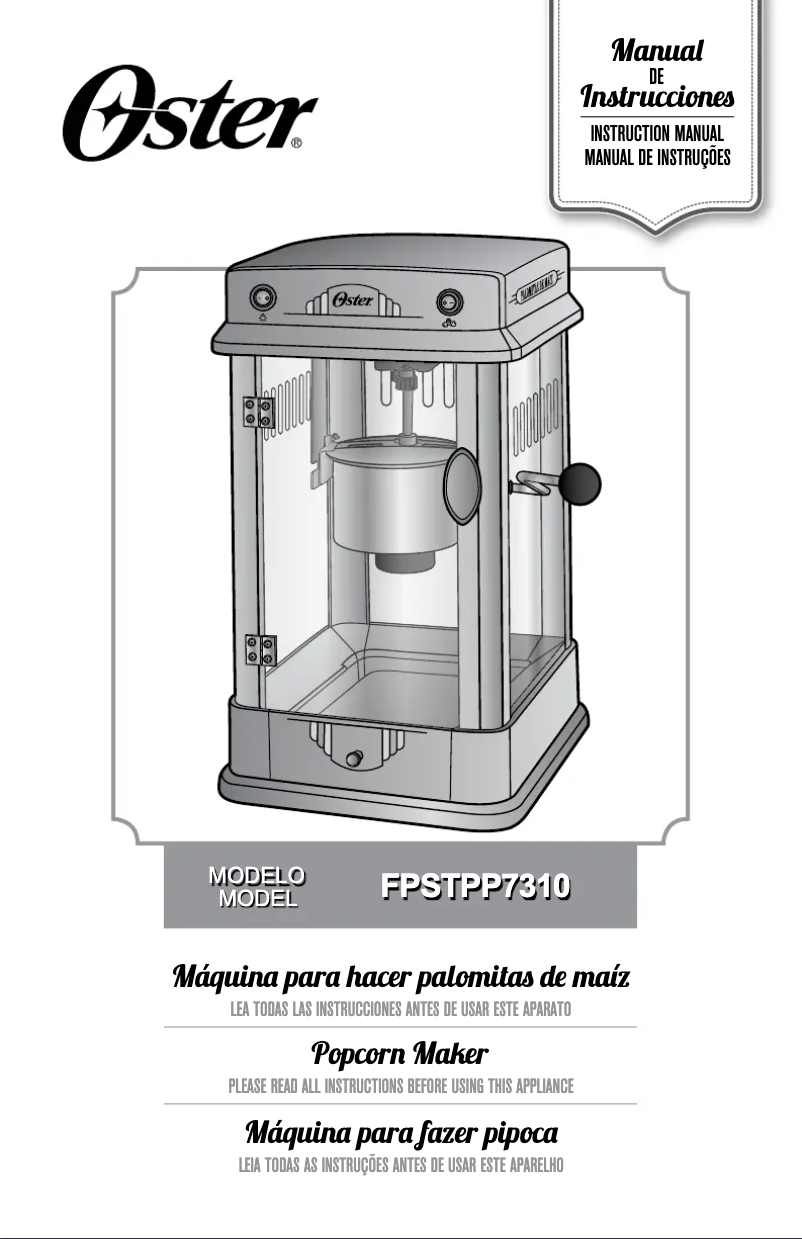 First page image of the manual for FPSTPP7310013