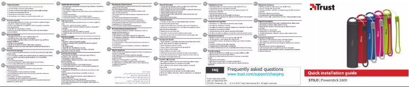 First page image of the manual for Stilo Powerstick 2600 20692