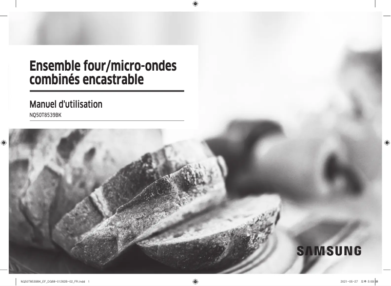 Page 1 of the manual User Manual Samsung NQ50T8539BK