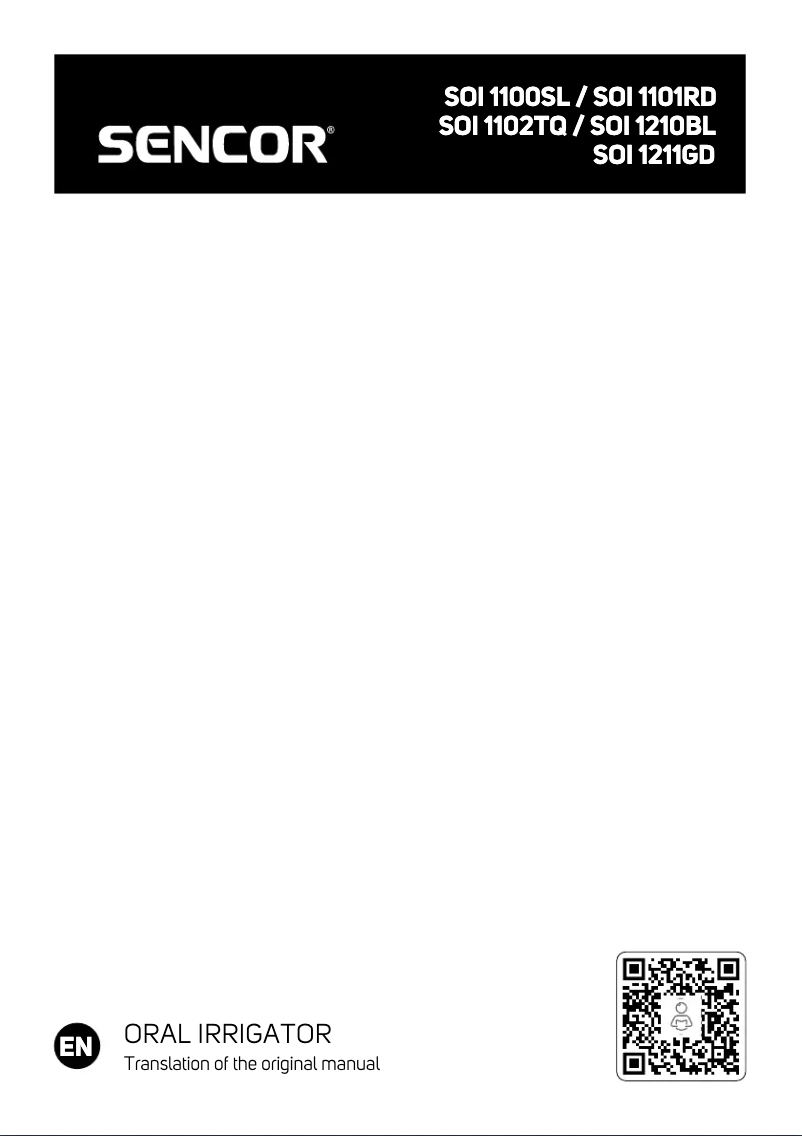 First page image of the manual for SOI 1211GD