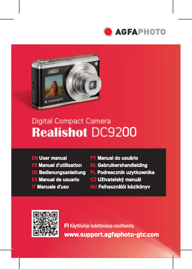 First page image of the manual for Realishot DC9200
