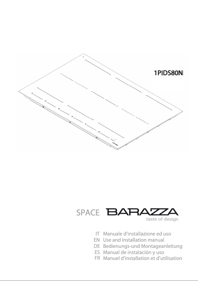 First page image of the manual for 1PIDS80N