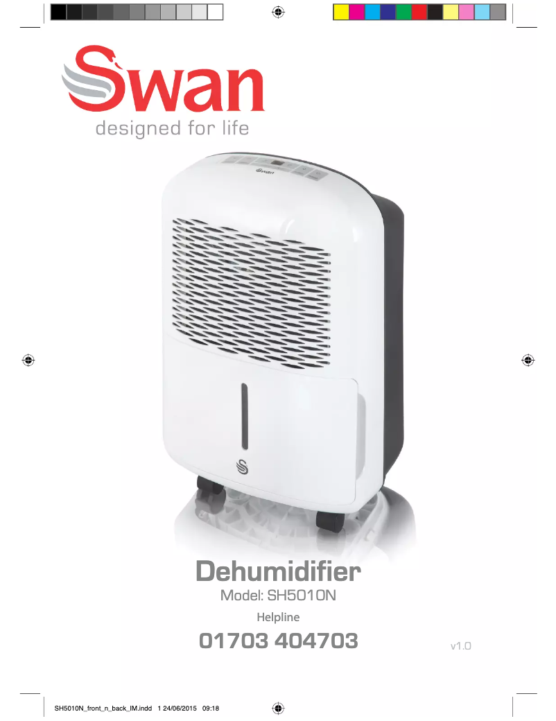 First page image of the manual for SH5010N