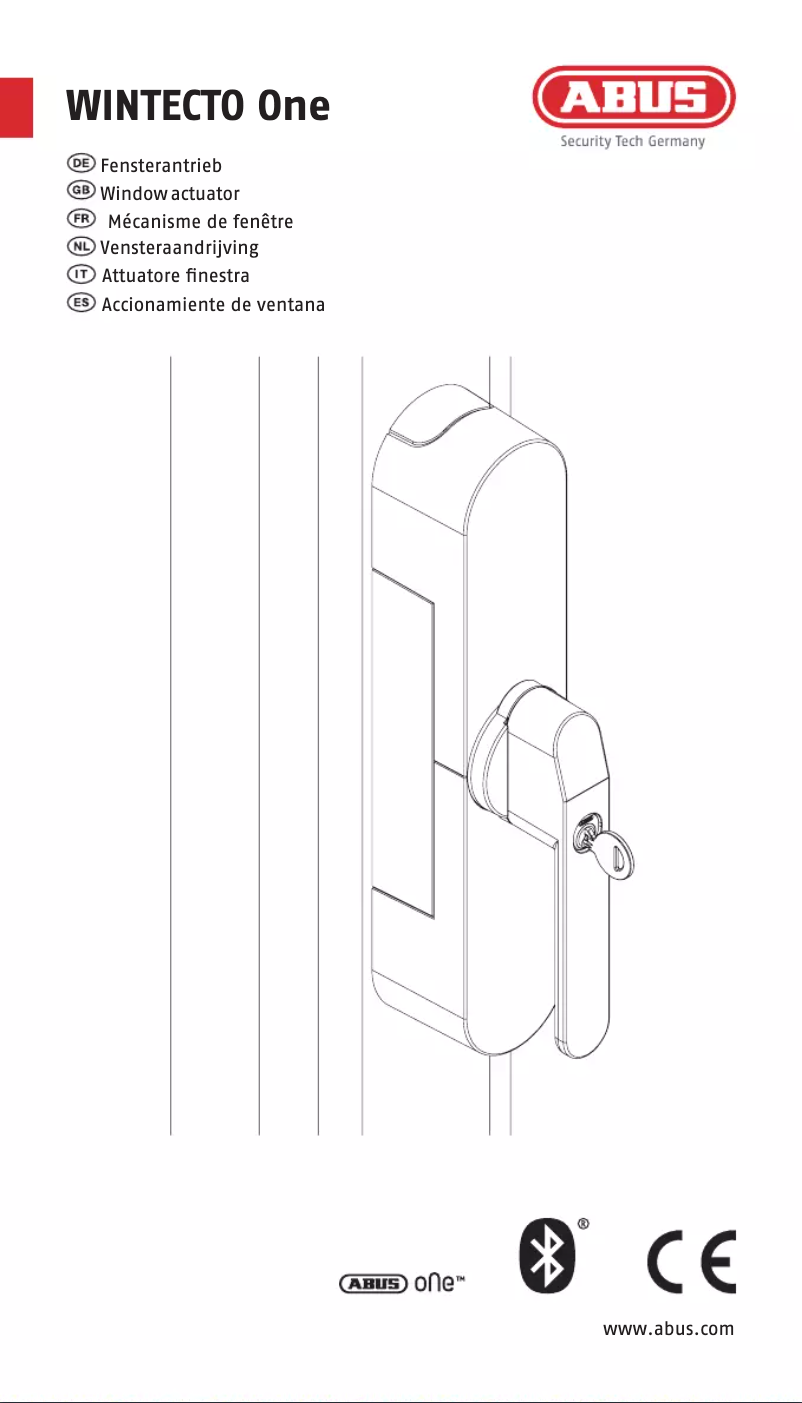 Page 1 of the manual User Manual Abus WINTECTO One