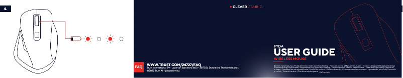 Page 1 of the manual User Manual Trust Fyda