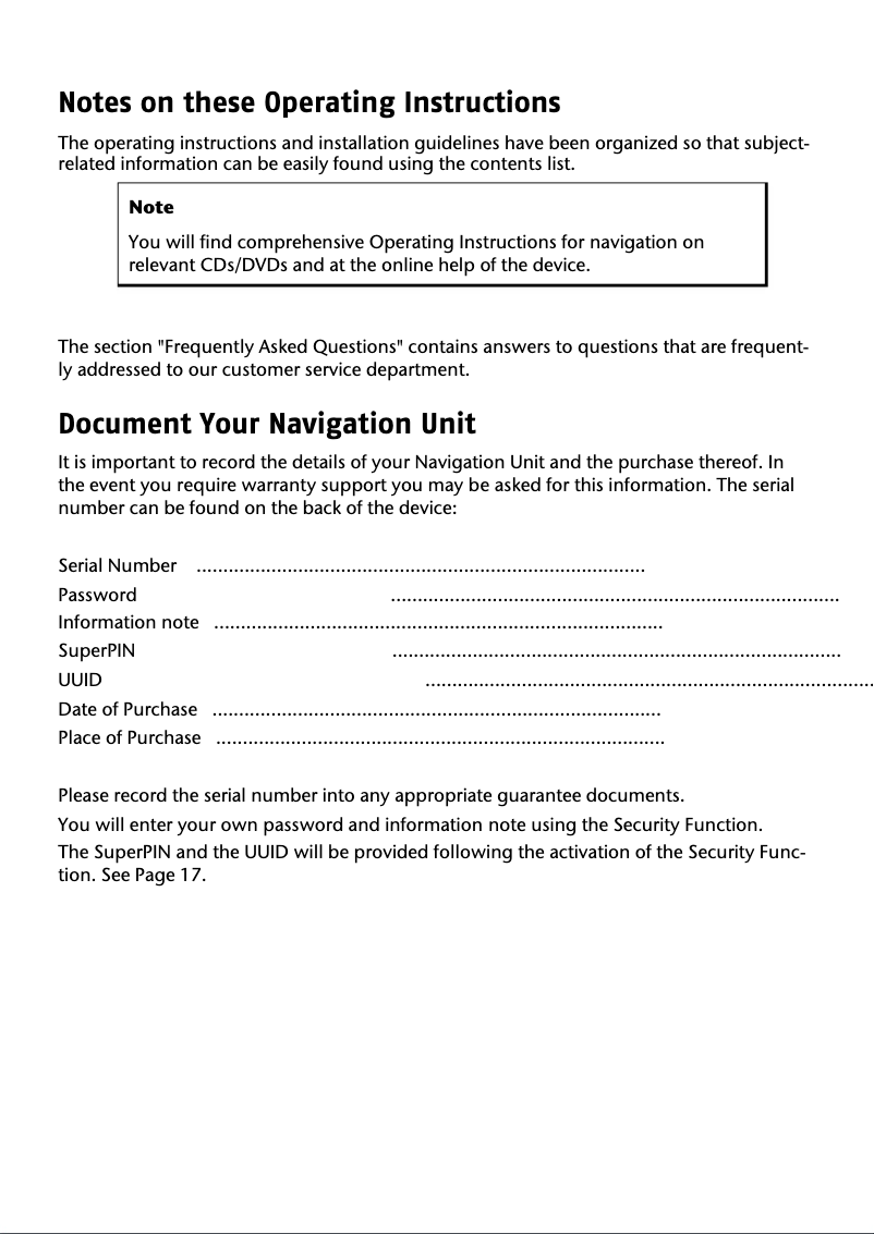 Page 1 of the manual User Manual Medion GoPal P5235 M20 (MD 97068)
