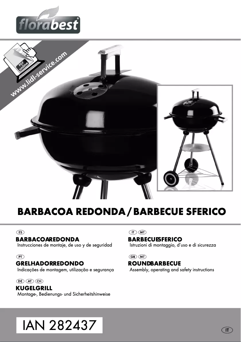 Page 1 of the manual User Manual Florabest IAN 282437