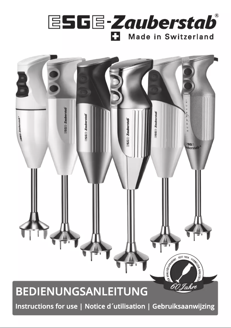 First page image of the manual for M 100 Design