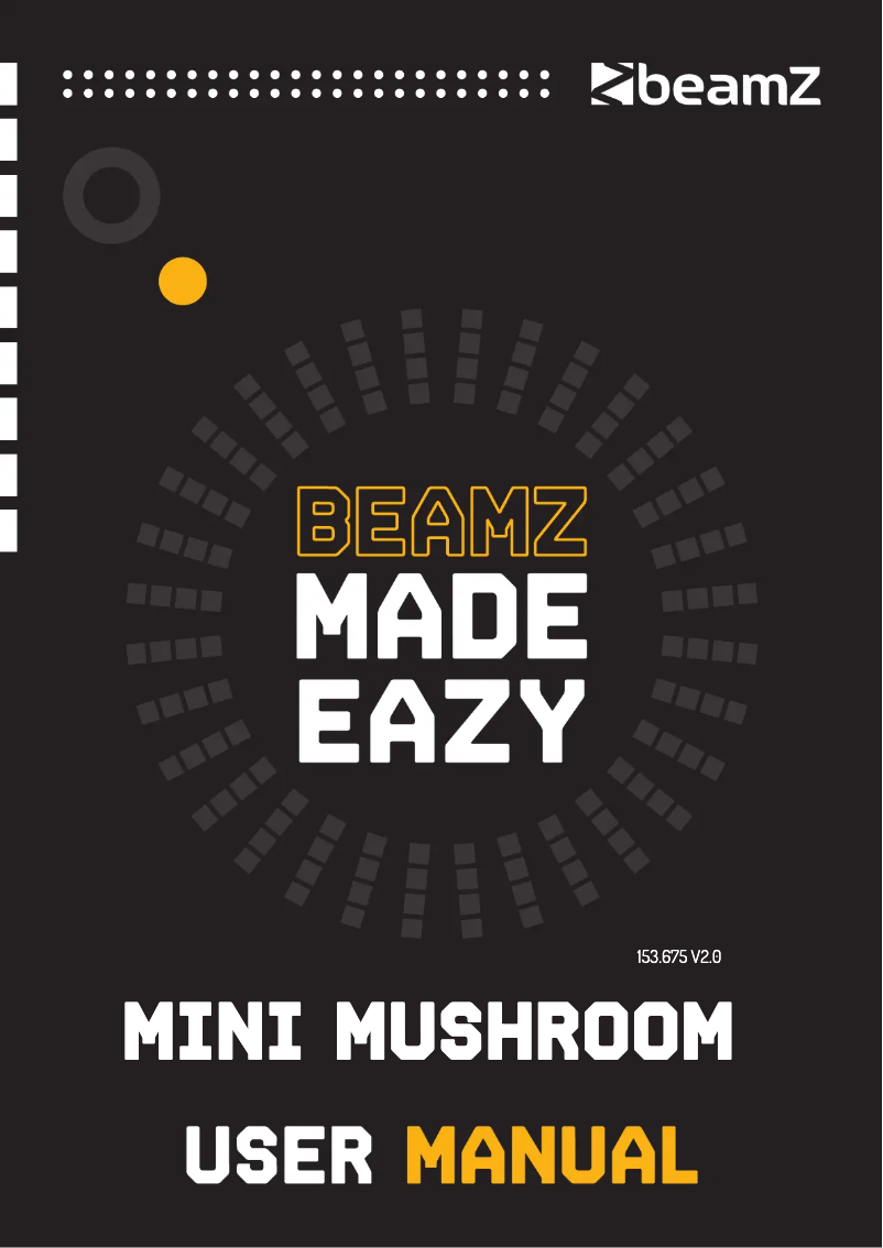 First page image of the manual for Mini Mushroom LED