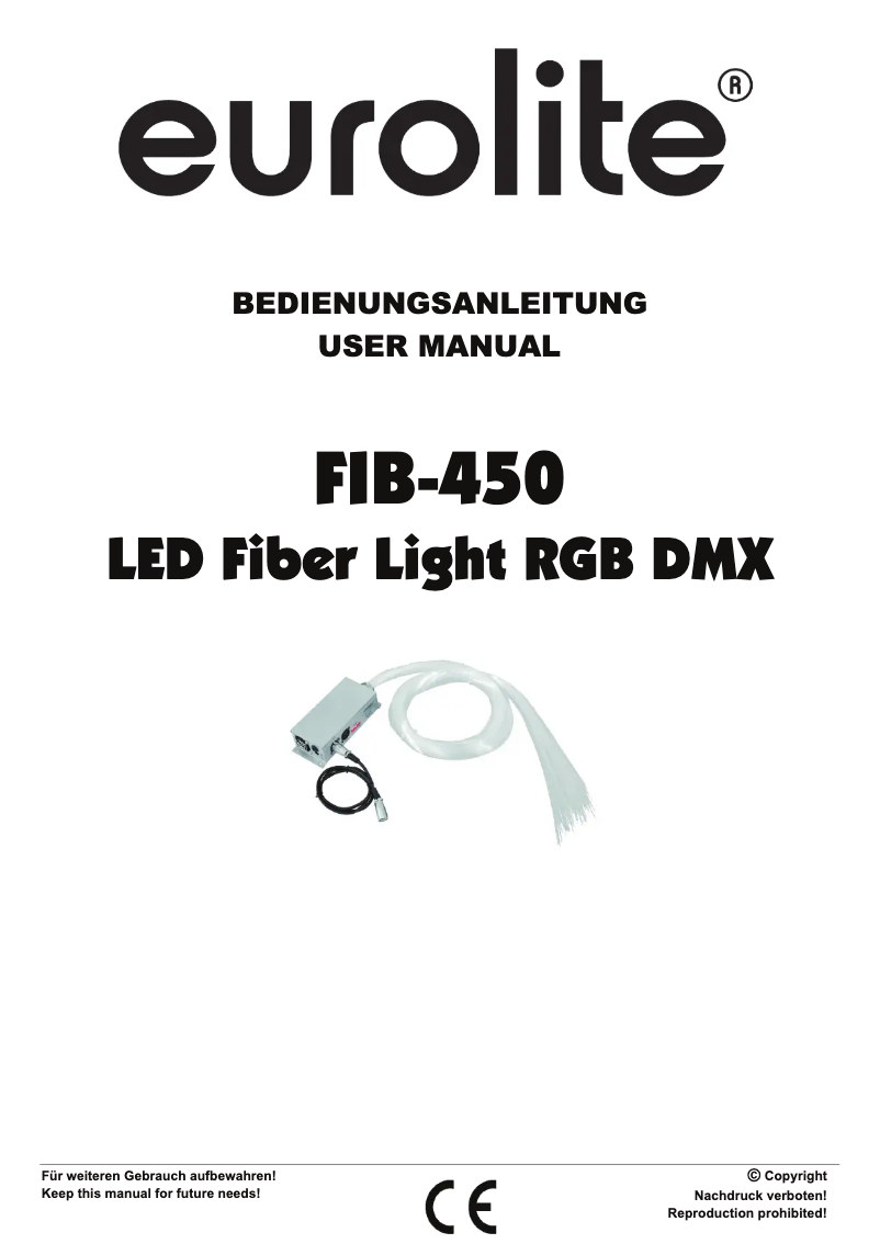 First page image of the manual for FIB-450