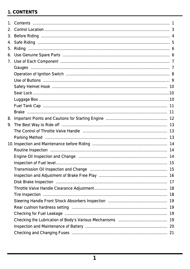 First page image of the manual for Orbit HD