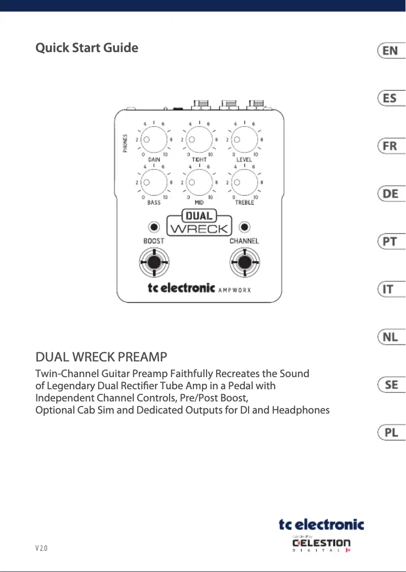 First page image of the manual for Dual Wreck