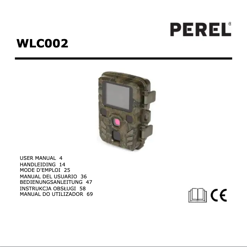 First page image of the manual for WLC002