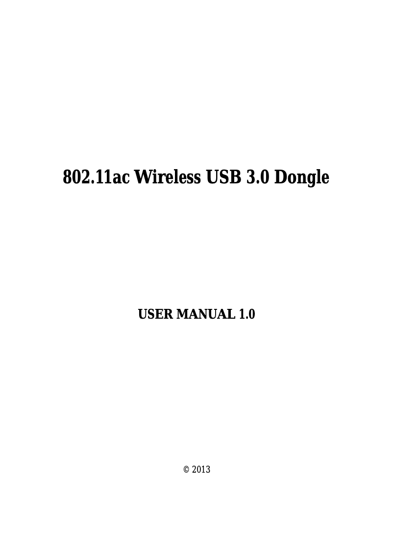Page 1 of the manual User Manual Longshine LCS-8133