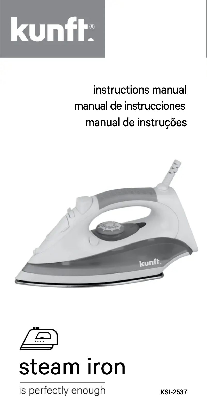 Image de la première page du manuel de l'appareil KSI-2537