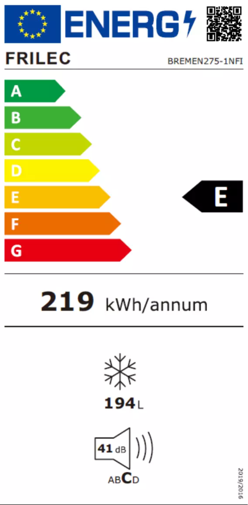 First page image of the manual for BREMEN275-1NFI