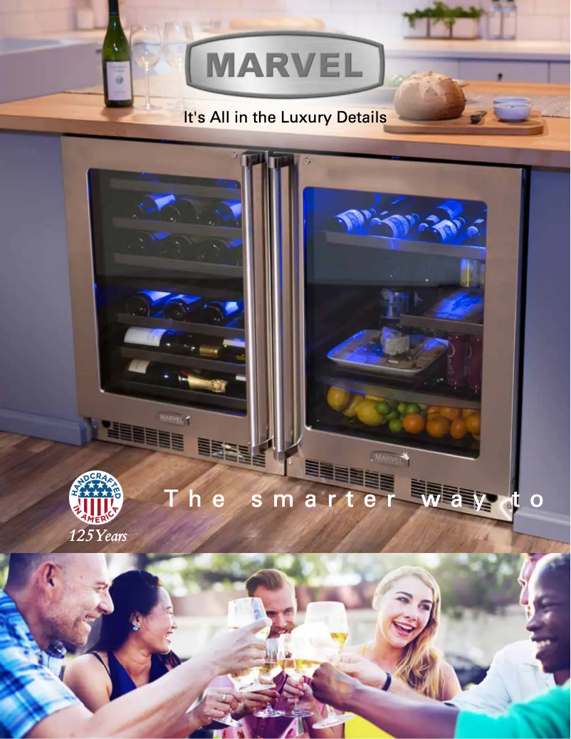 Page 1 of the manual Brochure Marvel ML24WDG3RS