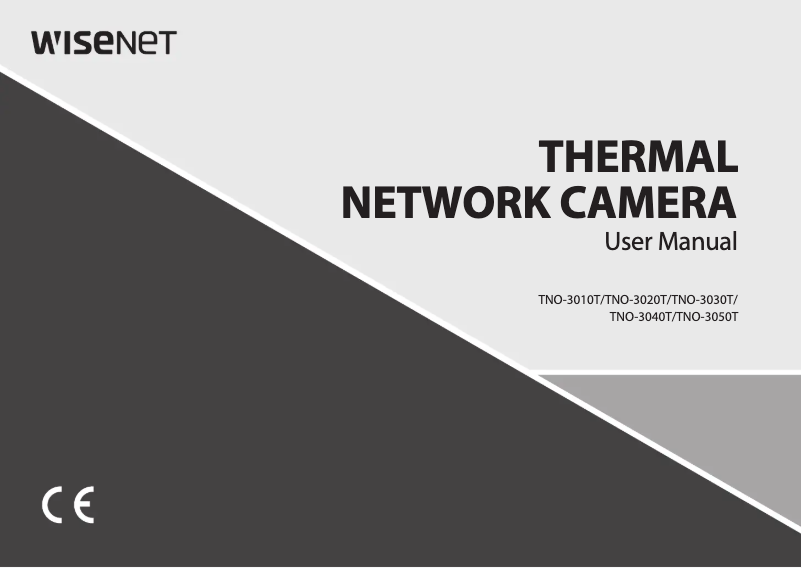 First page image of the manual for TNO-3040T
