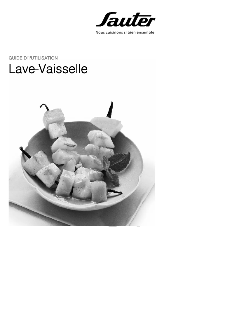 Page 1 of the manual User Manual Sauter SVI53WF1