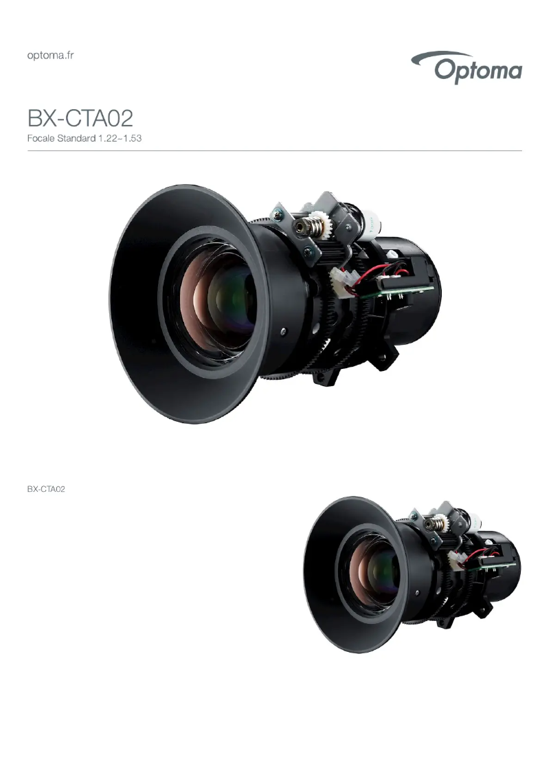 First page image of the manual for BX-CTA02