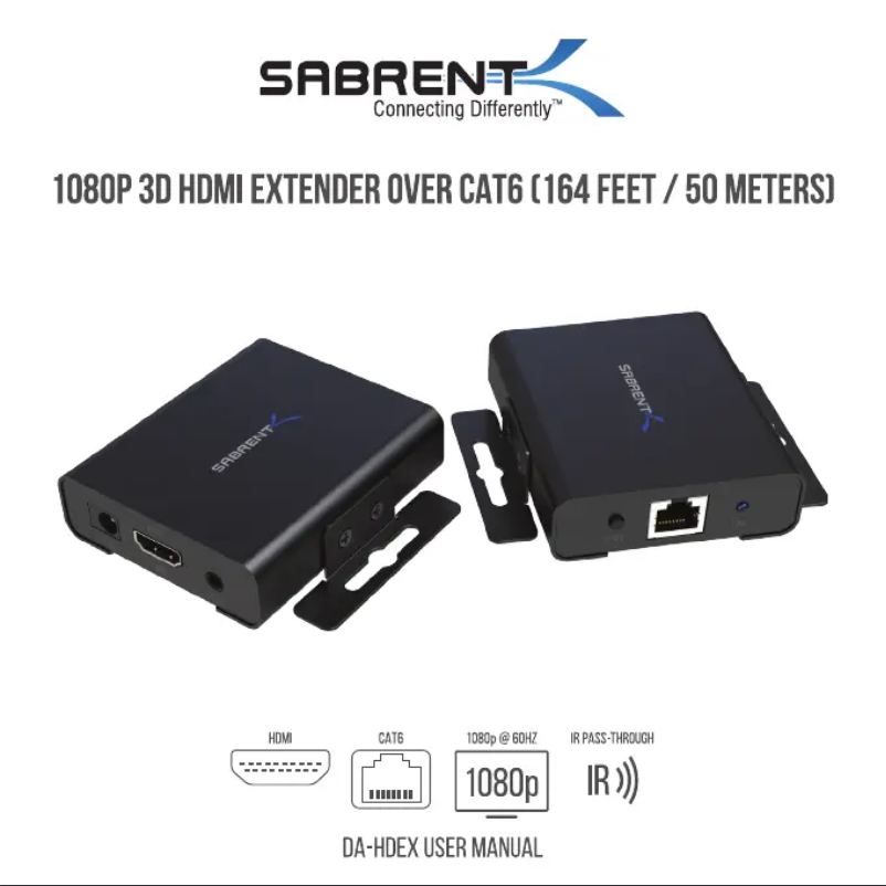 First page image of the manual for DA-HDEX