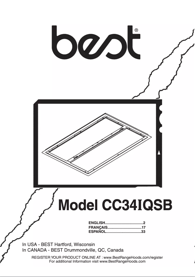 First page image of the manual for Cirrus CC34IQSB