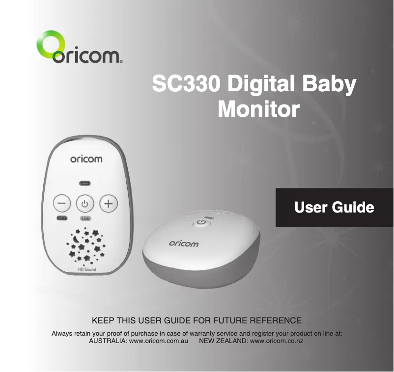 Image de la première page du manuel de l'appareil Secure 330