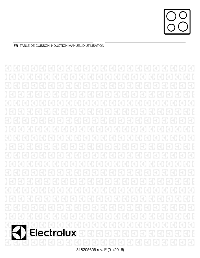 First page image of the manual for EW36IC60LB