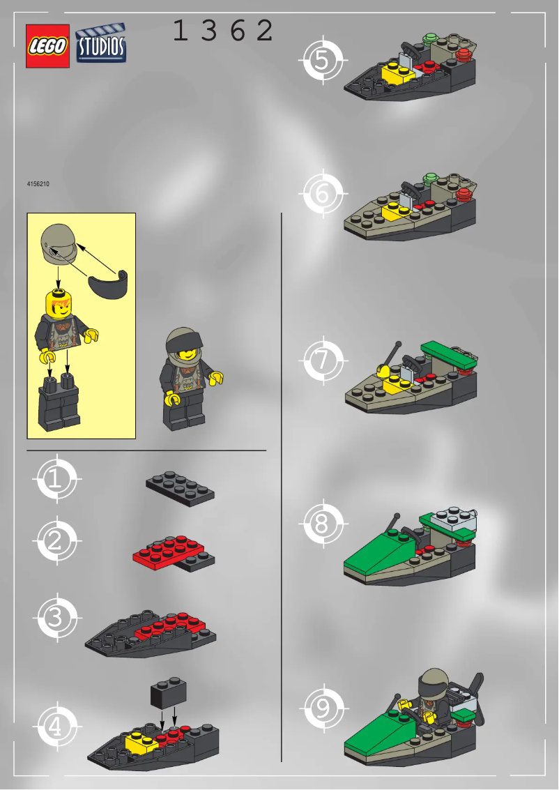 Page 1 of the manual User Manual Lego AIR BOAT