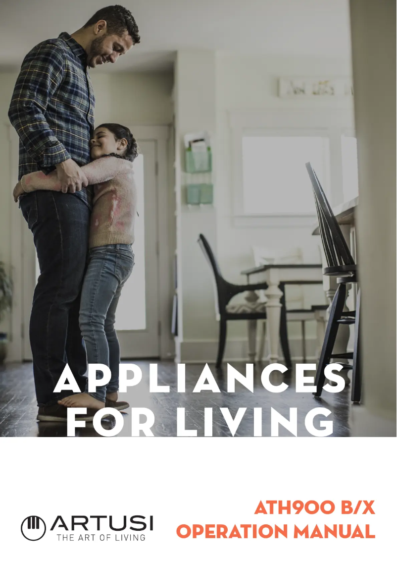 Page 1 of the manual User Manual Artusi ATH900B