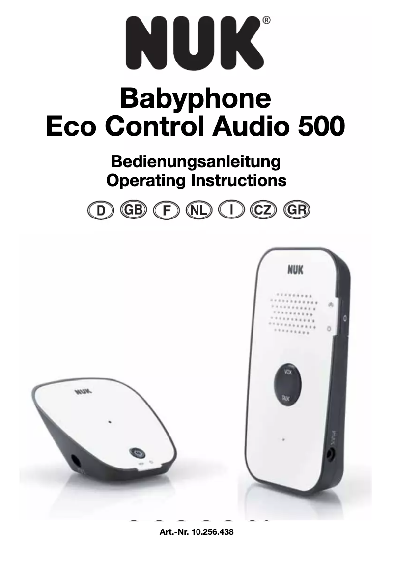 First page image of the manual for Eco Control Audio 500