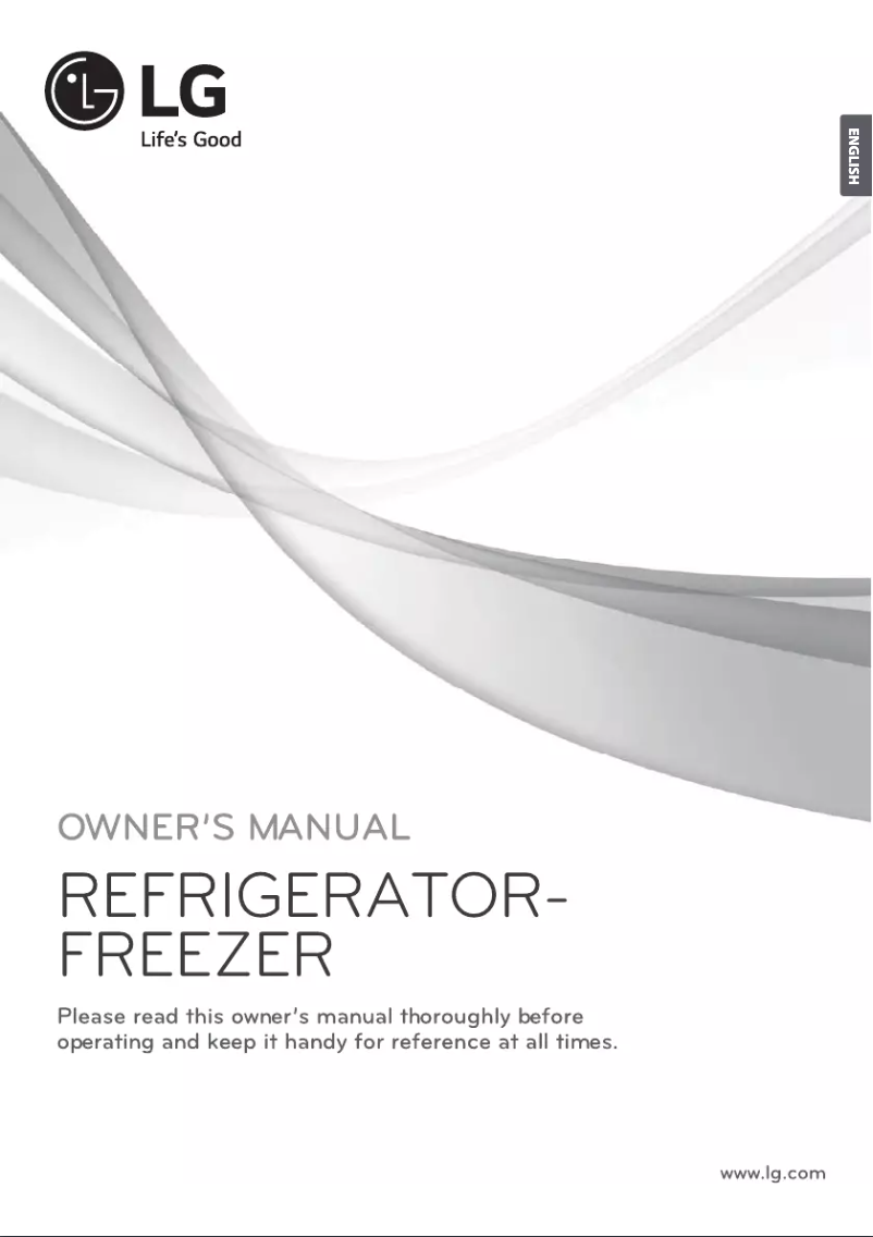 First page image of the manual for GBB548NSQFE