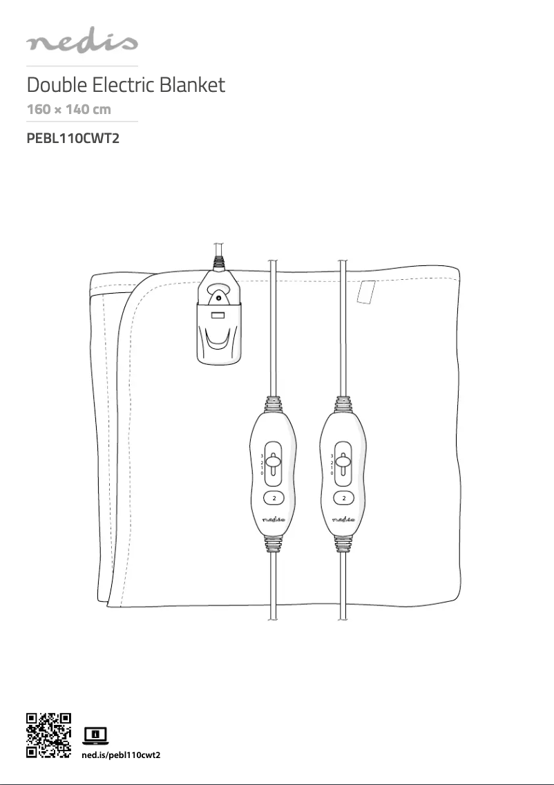 First page image of the manual for PEBL110CWT2