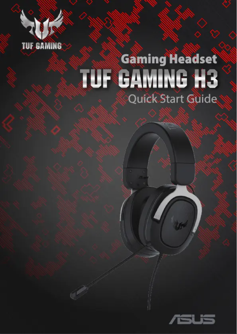 Page 1 of the manual User Manual Asus TUF Gaming H3