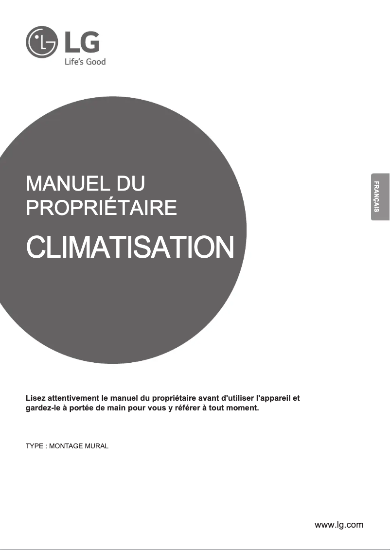 Page 1 of the manual User Manual LG P24EN