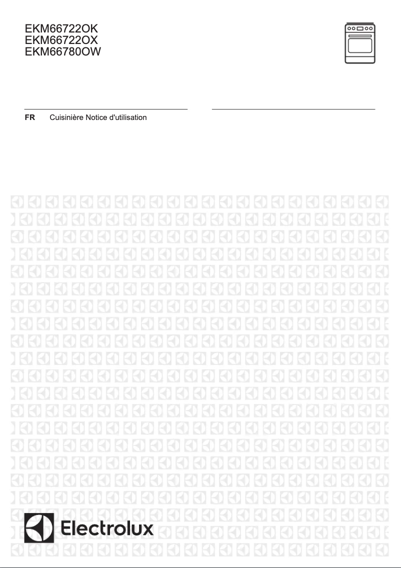 Page 1 of the manual User Manual Electrolux EKM66780OW