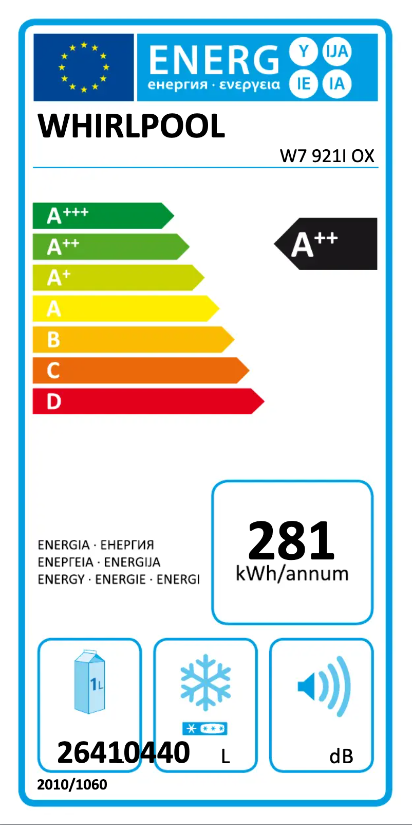 First page image of the manual for W7 921I OX AQUA