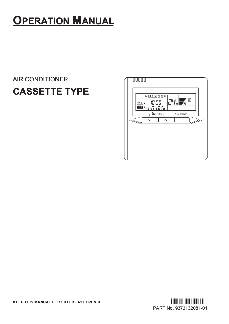 Page 1 de la notice Manuel utilisateur Fujitsu AUG36FUAS