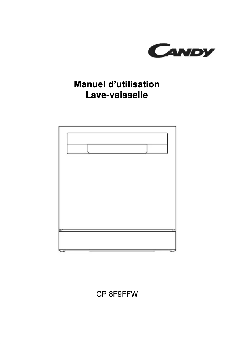 Page 1 of the manual User Manual Candy CP 8F9FFW