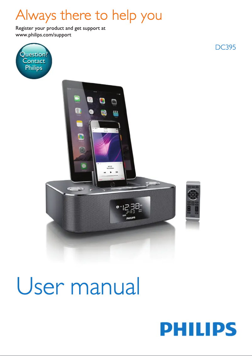 First page image of the manual for DC395