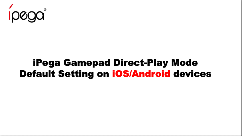 Page 1 of the manual User Manual IPEGA PG-9129