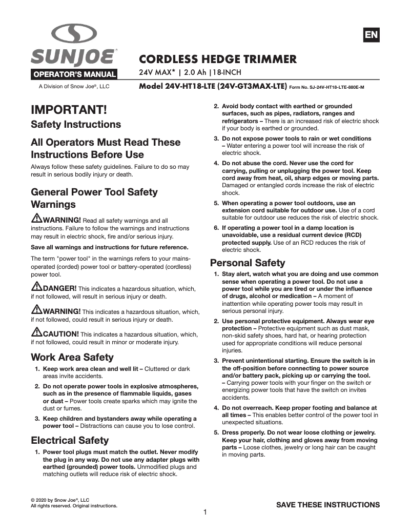First page image of the manual for 24V-GT3MAX-LTE