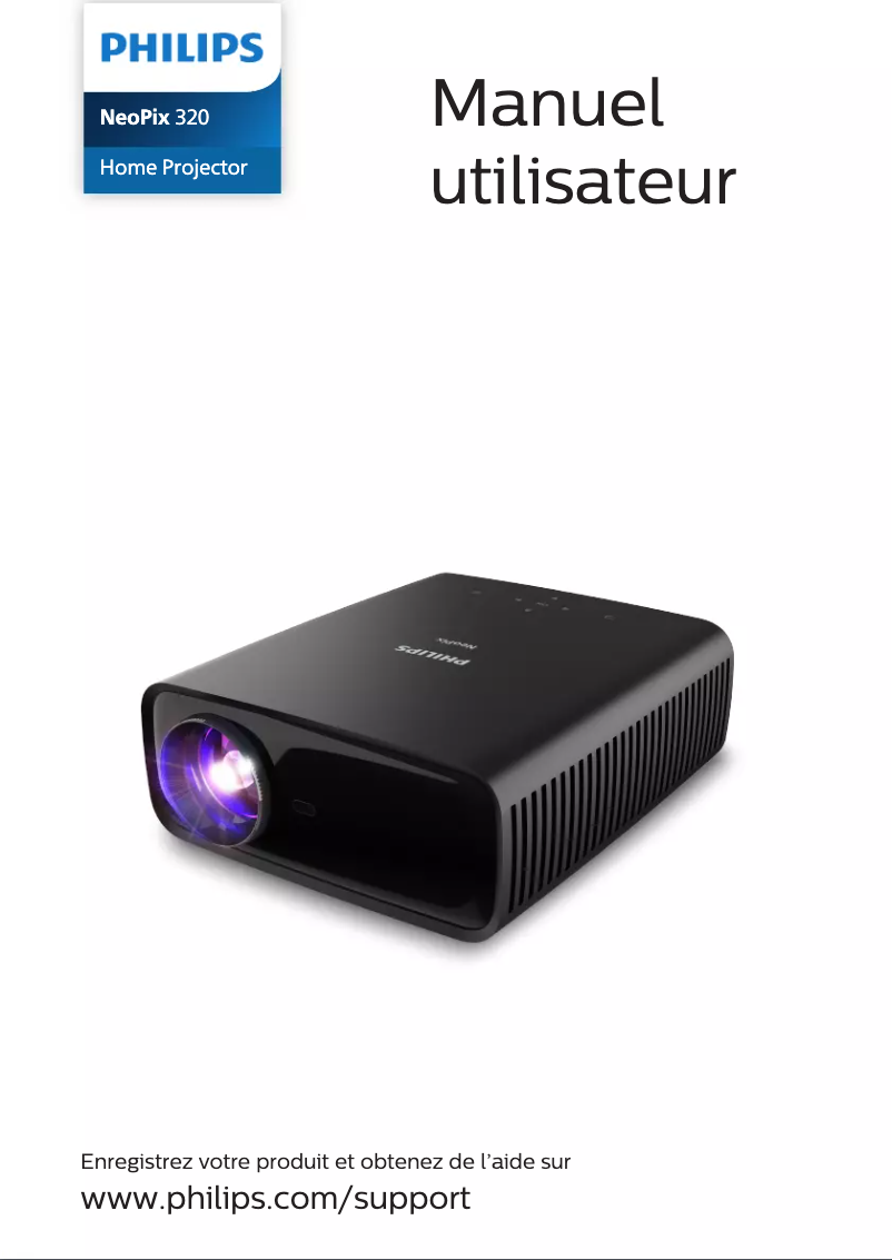 First page image of the manual for NeoPix 320