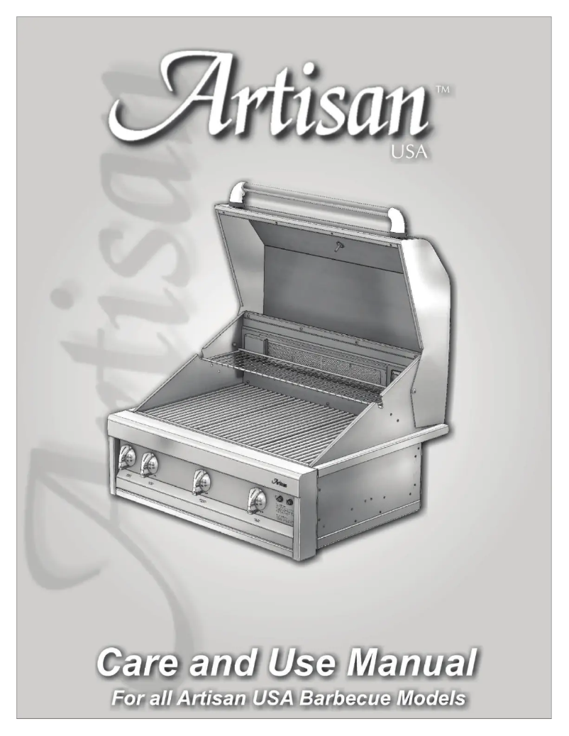 Page 1 of the manual User Manual Artisan ARTP-32