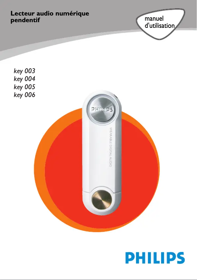 First page image of the manual for Key005