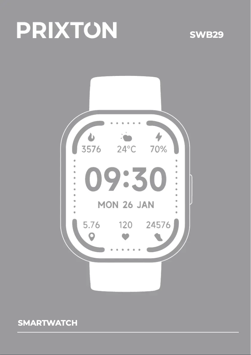 First page image of the manual for SWB29