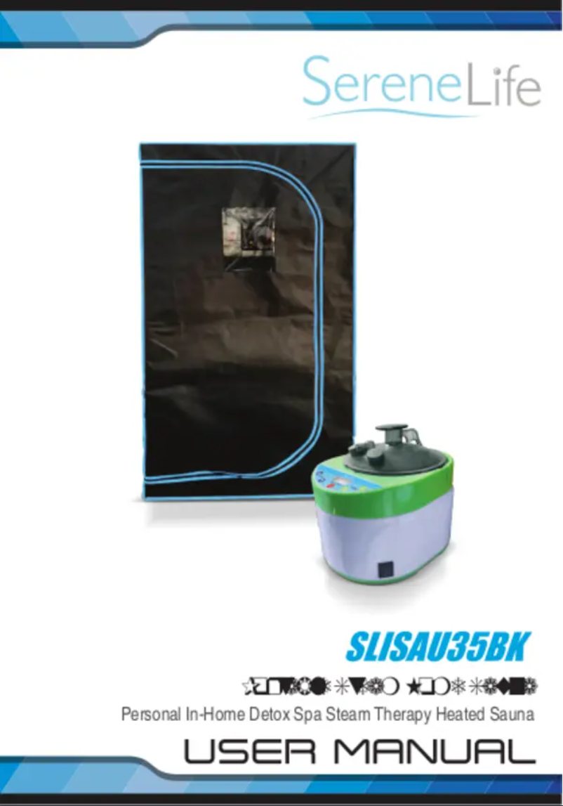 Page 1 of the manual User Manual SereneLife SLISAU35BK