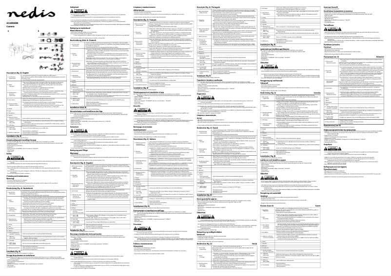 First page image of the manual for ACAM40BK