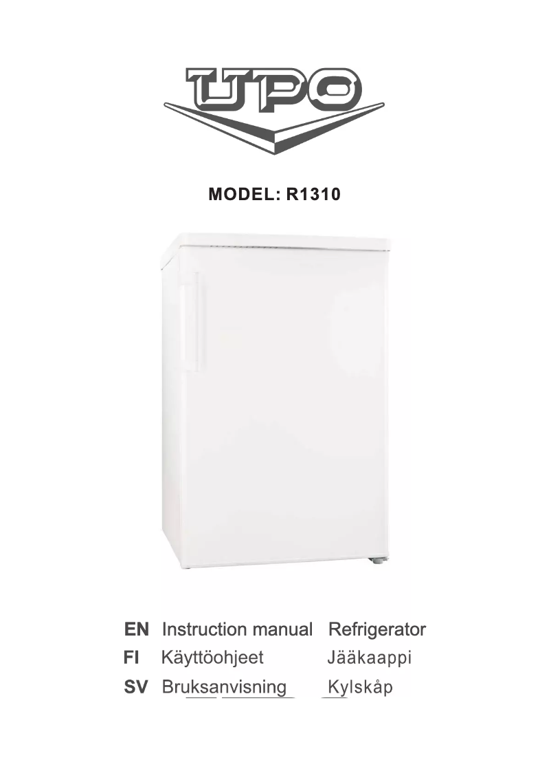 First page image of the manual for R1310