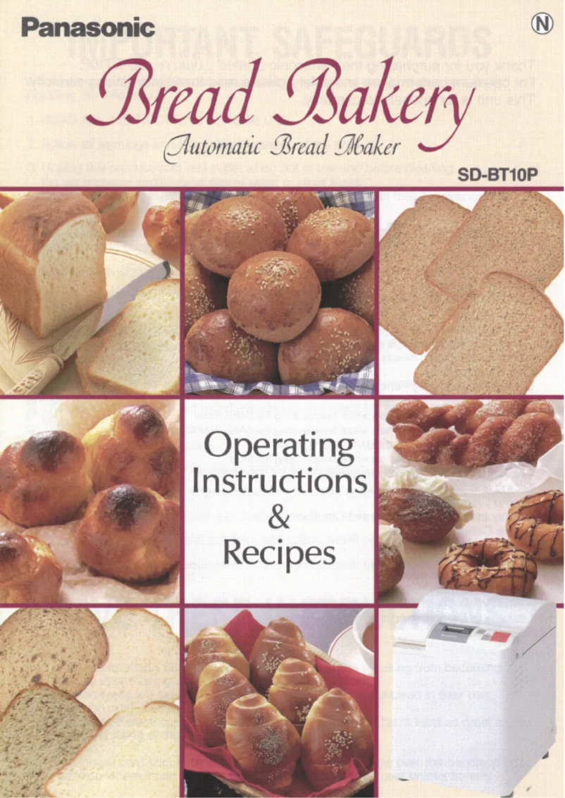 First page image of the manual for SD-BT10P